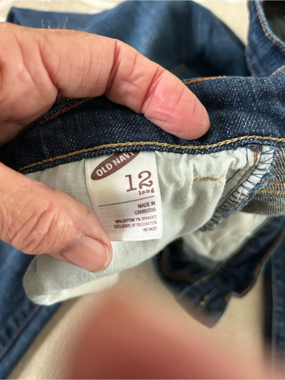 Old Navy 12 Long jeans